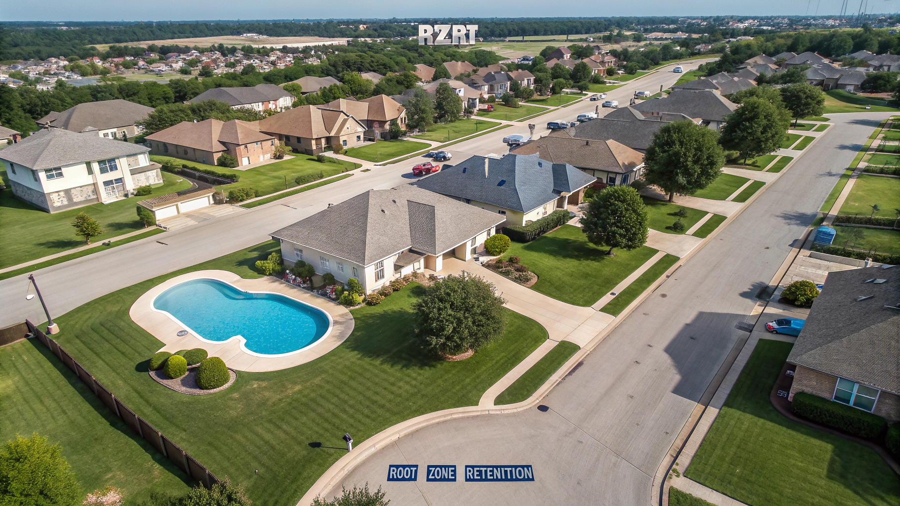 Kingsbridge Custom Neighborhood subdivision layout in Cary Illinois