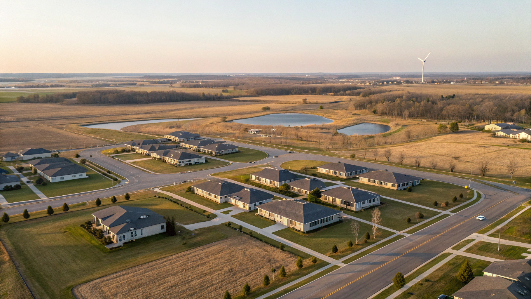 Park Point Subdivision civil engineering and home development in Harvard Illinois