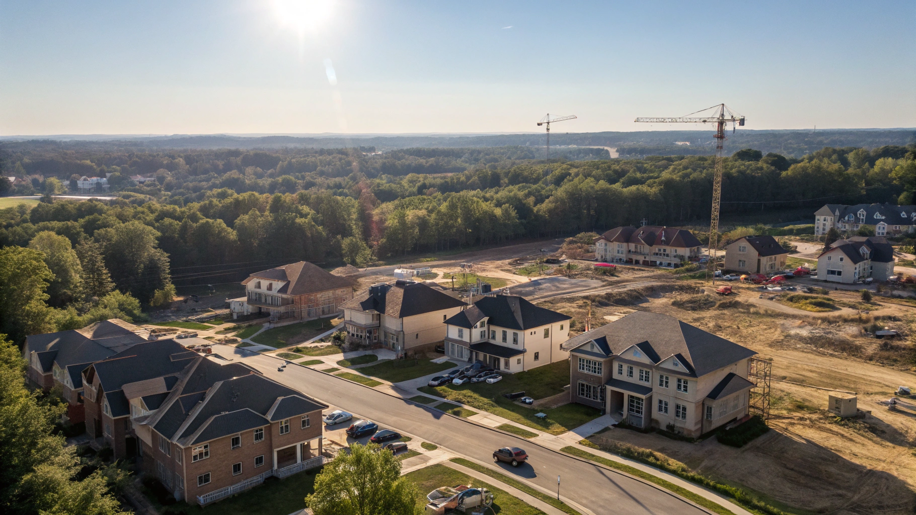 Steeple Run Estates residential custom lot development